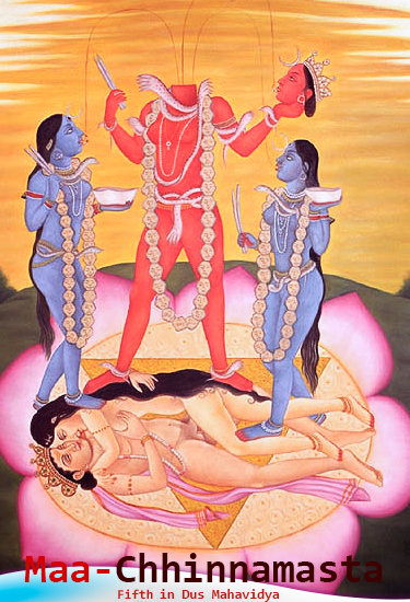 Chhinnamasta, छिन्नमस्ता